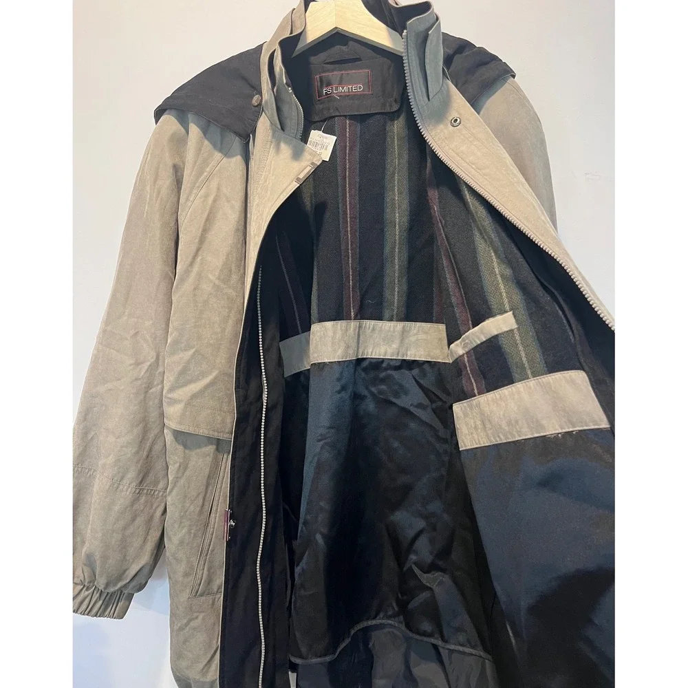 FS‎ Limited Hooded Jacket Women's Raincoat Outerwear Full Zip - Picture 5 of 11